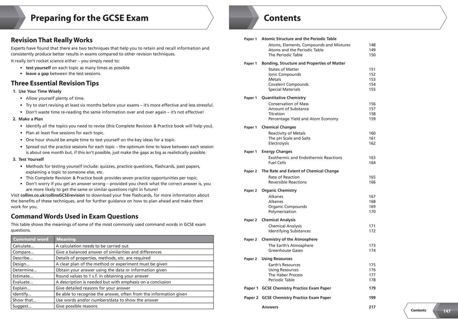 Collins GCSE Grade 9-1 Revision - AQA GCSE 9-1 Chemistry All-in-One Complete Revision and Practice: Ideal for the 2026 and 2027 exams includes online edition, quizzes and video solutions - Image 8