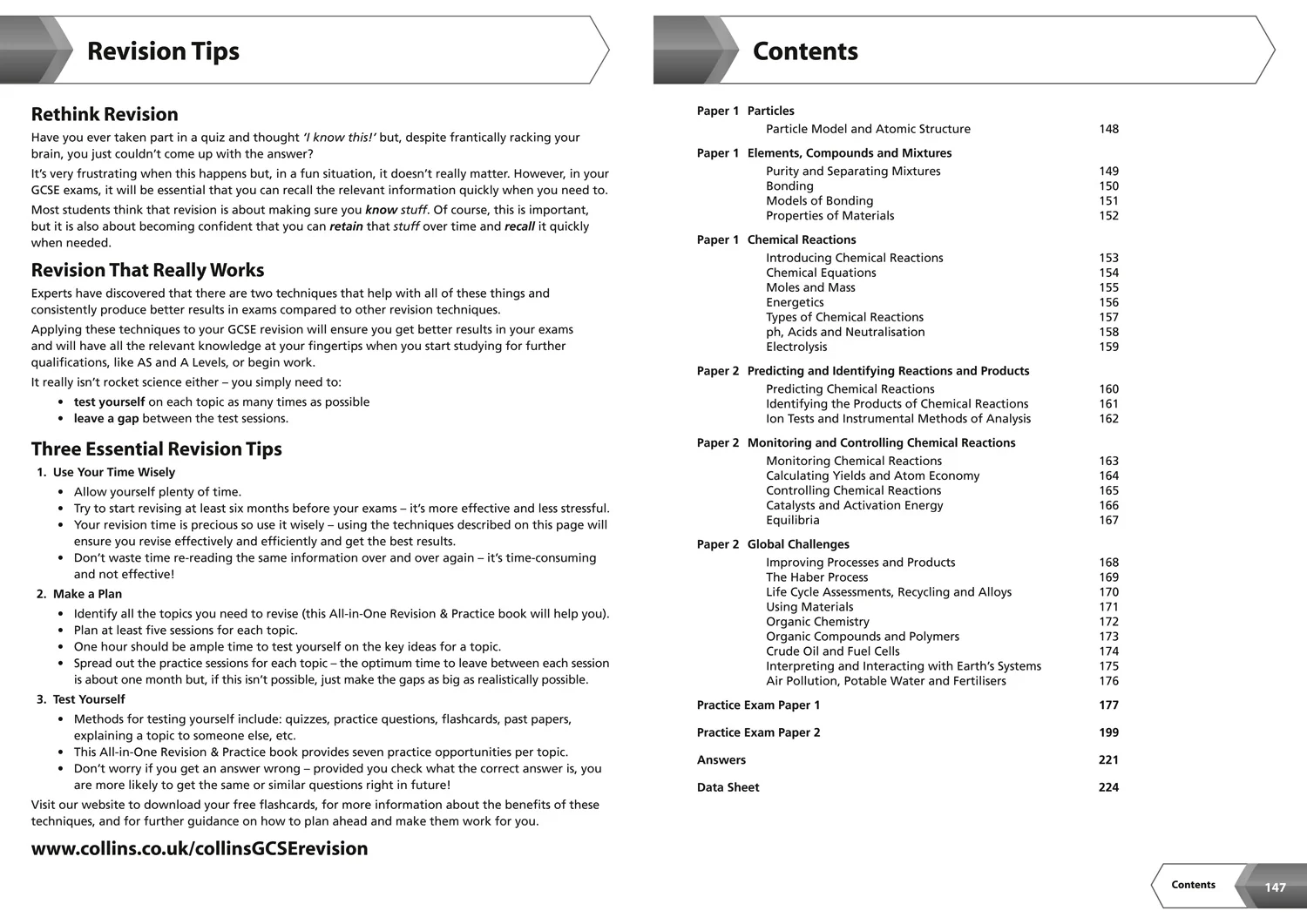 Collins GCSE Grade 9-1 Revision - OCR Gateway GCSE 9-1 Chemistry All-in-One Complete Revision and Practice: Ideal for the 2026 and 2027 exams includes online edition - Image 8