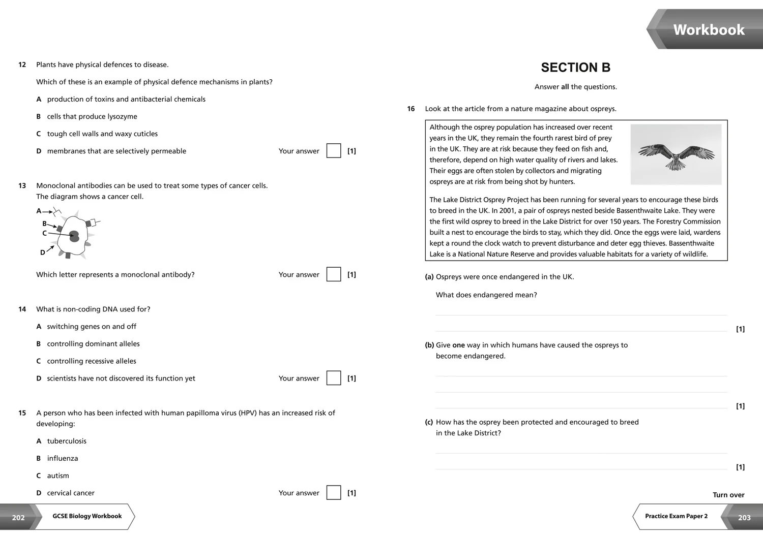 Collins GCSE Grade 9-1 Revision - OCR Gateway GCSE 9-1 Biology All-in-One Complete Revision and Practice: Ideal for the 2026 and 2027 exams includes online edition - Image 10