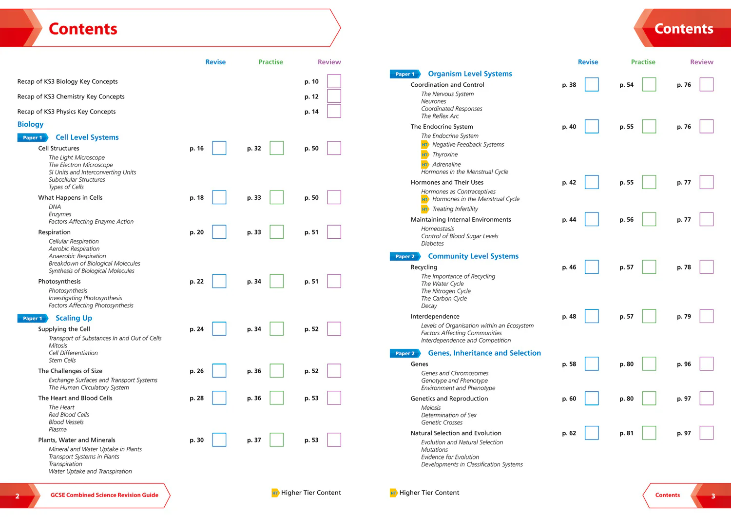 Collins GCSE Grade 9-1 Revision - OCR Gateway GCSE 9-1 Combined Science Higher All-in-One Complete Revision and Practice: Ideal for the 2026 and 2027 exams includes online edition - Image 2