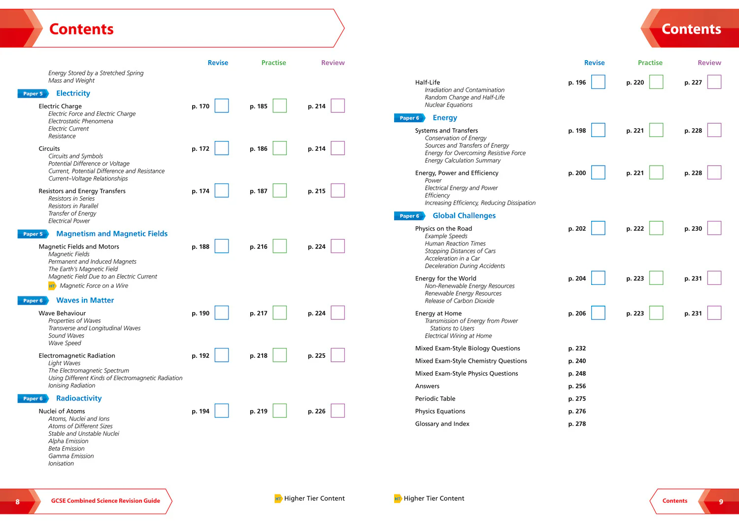 Collins GCSE Grade 9-1 Revision - OCR Gateway GCSE 9-1 Combined Science Higher All-in-One Complete Revision and Practice: Ideal for the 2026 and 2027 exams includes online edition - Image 5