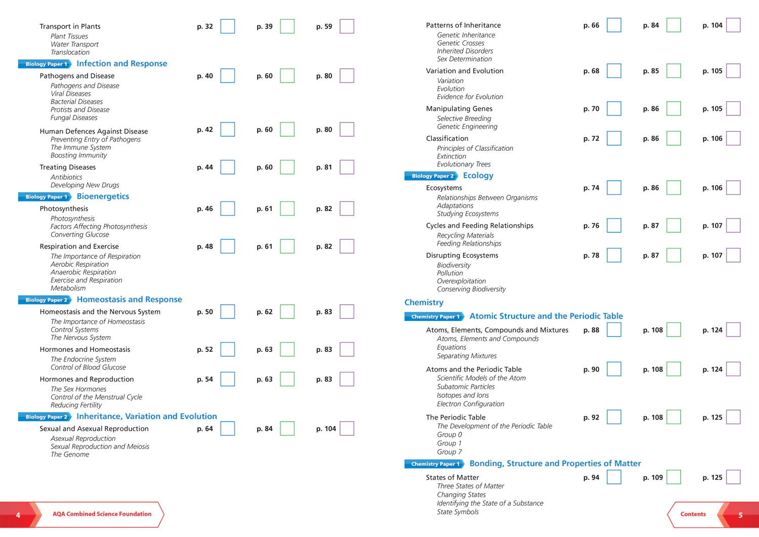 Collins GCSE Grade 9-1 Revision - AQA GCSE 9-1 Combined Science Foundation Complete Revision and Practice: Ideal for the 2026 and 2027 exams includes online edition, quizzes and video solutions - Image 3