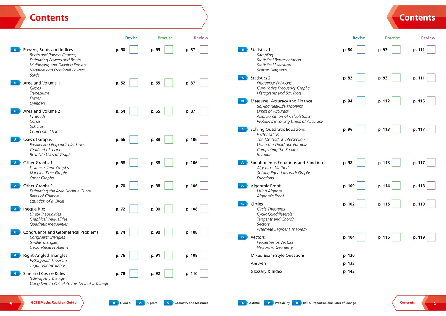 Collins GCSE Grade 9-1 Revision - AQA GCSE 9-1 Maths Higher Revision Guide: Ideal for the 2026 and 2027 exams - Image 3