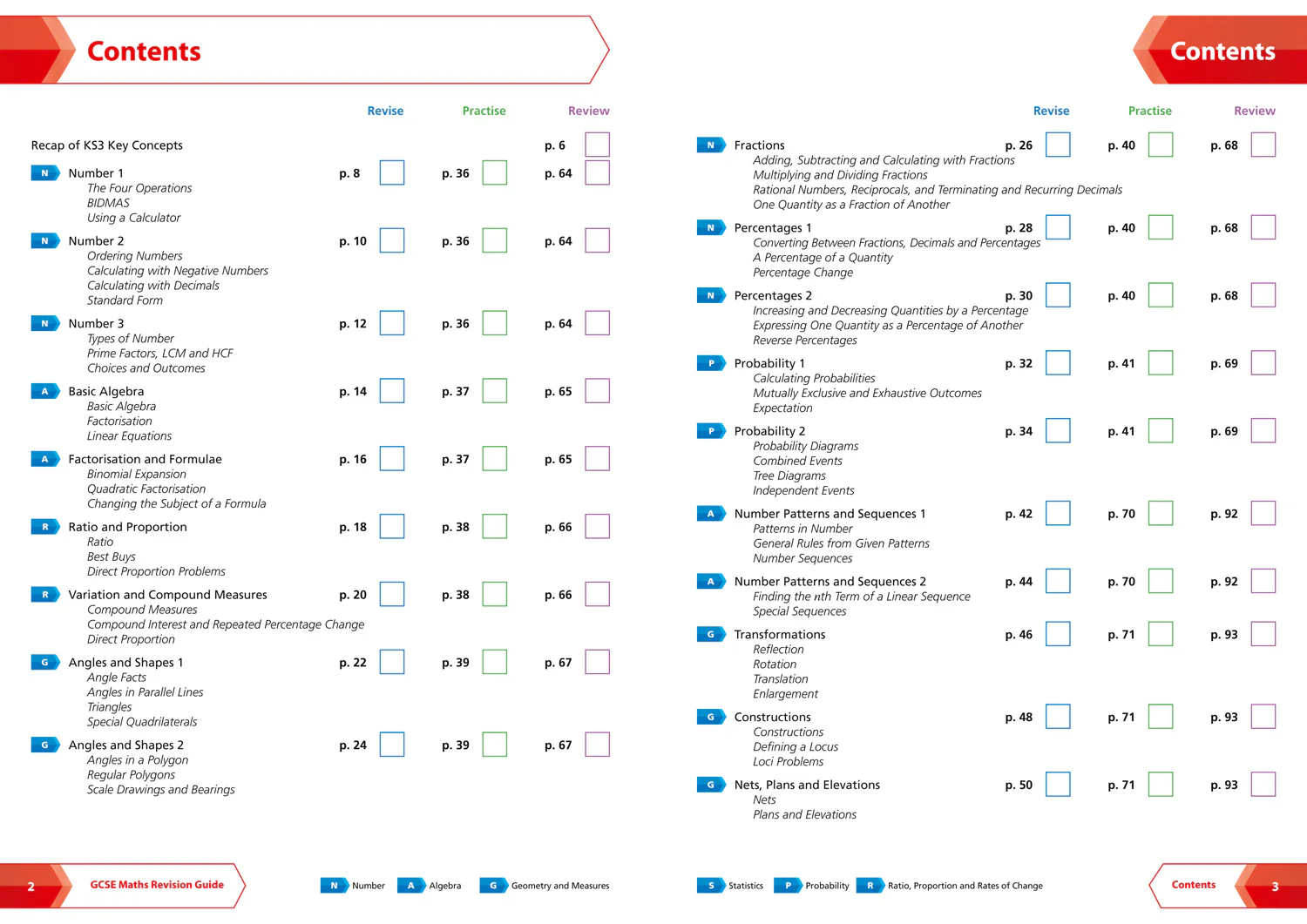 Collins GCSE Grade 9-1 Revision - AQA GCSE 9-1 Maths Foundation Revision Guide: Ideal for the 2026 and 2027 exams - Image 2