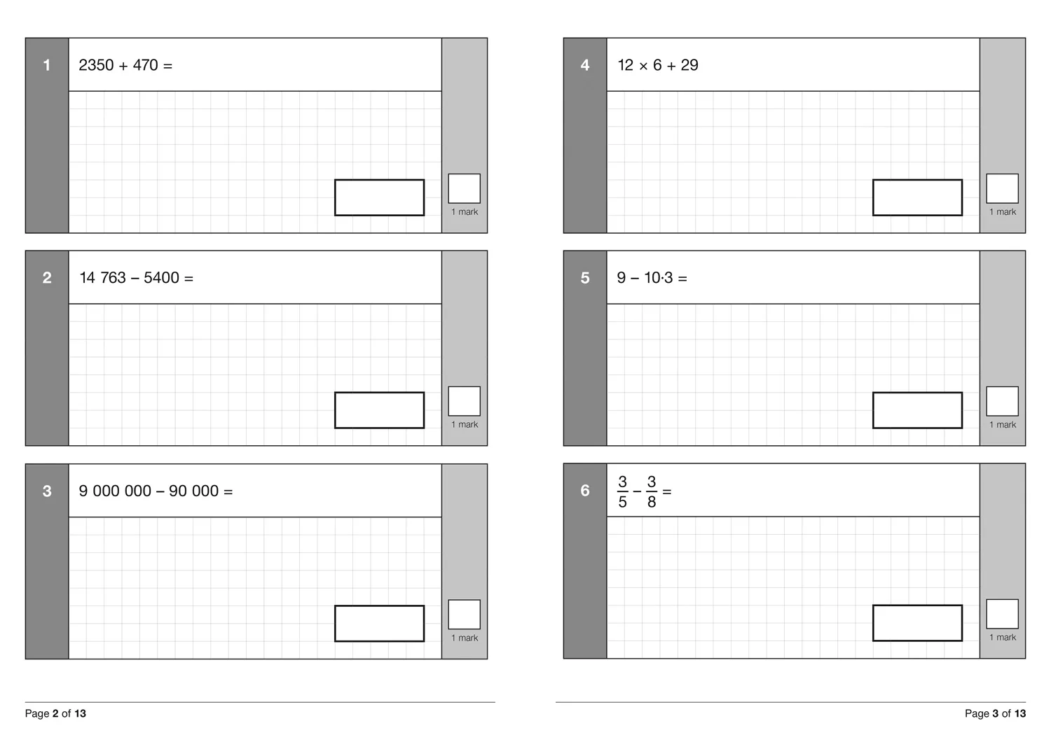 Busy Ant Maths - Test Pack 6 - Image 3