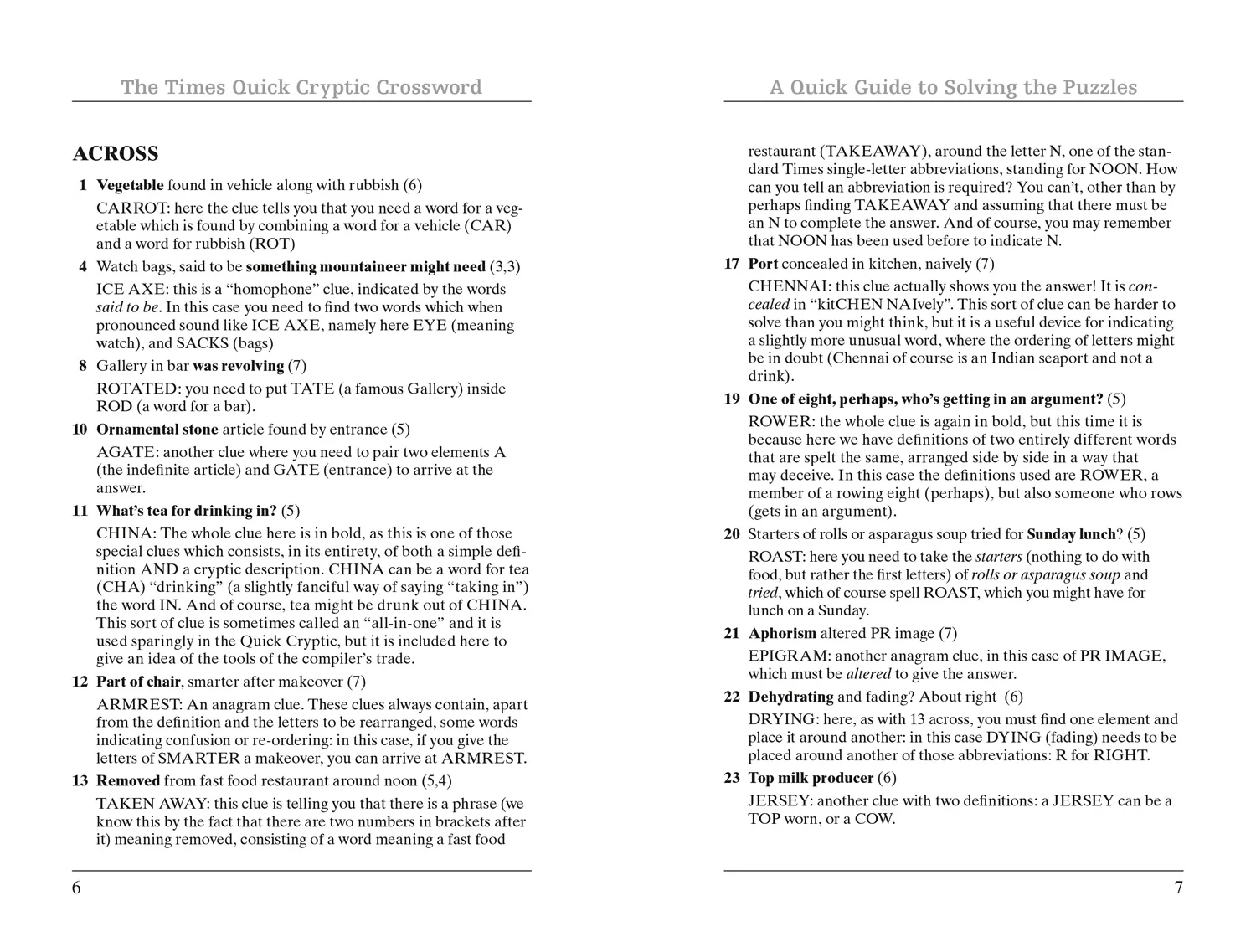 The Times Crosswords - The Times Quick Cryptic Crossword Book 2: 100 world-famous crossword puzzles - Image 2
