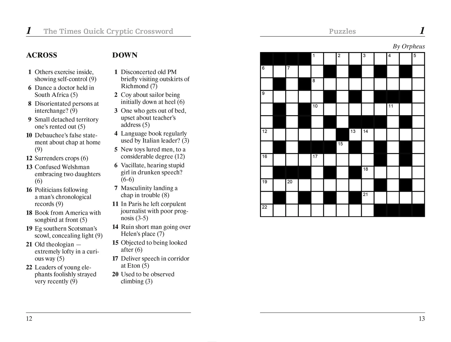 The Times Crosswords - The Times Quick Cryptic Crossword Book 2: 100 world-famous crossword puzzles - Image 3
