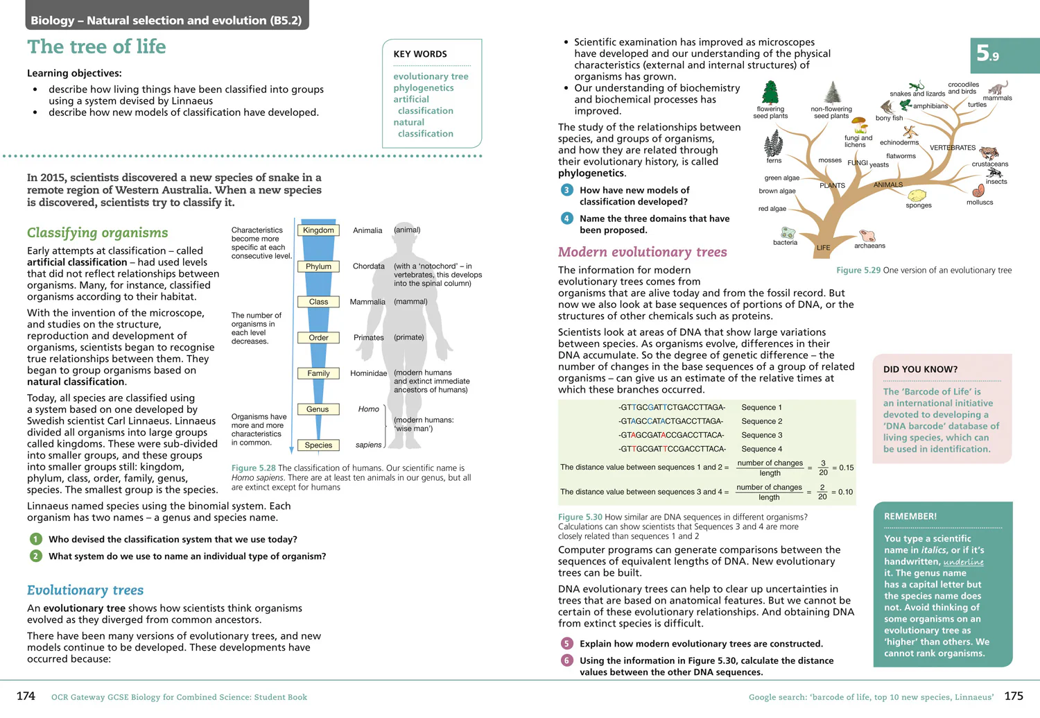 GCSE Science 9-1 - OCR Gateway GCSE Biology for Combined Science 9-1 Student Book - Image 7