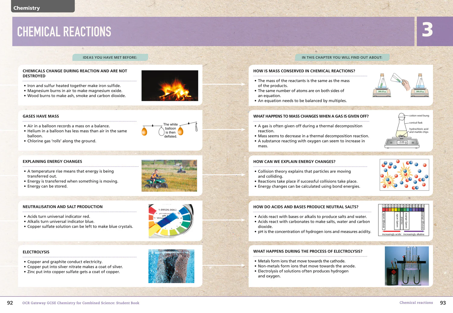 GCSE Science 9-1 - OCR Gateway GCSE Chemistry for Combined Science 9-1 Student Book - Image 3