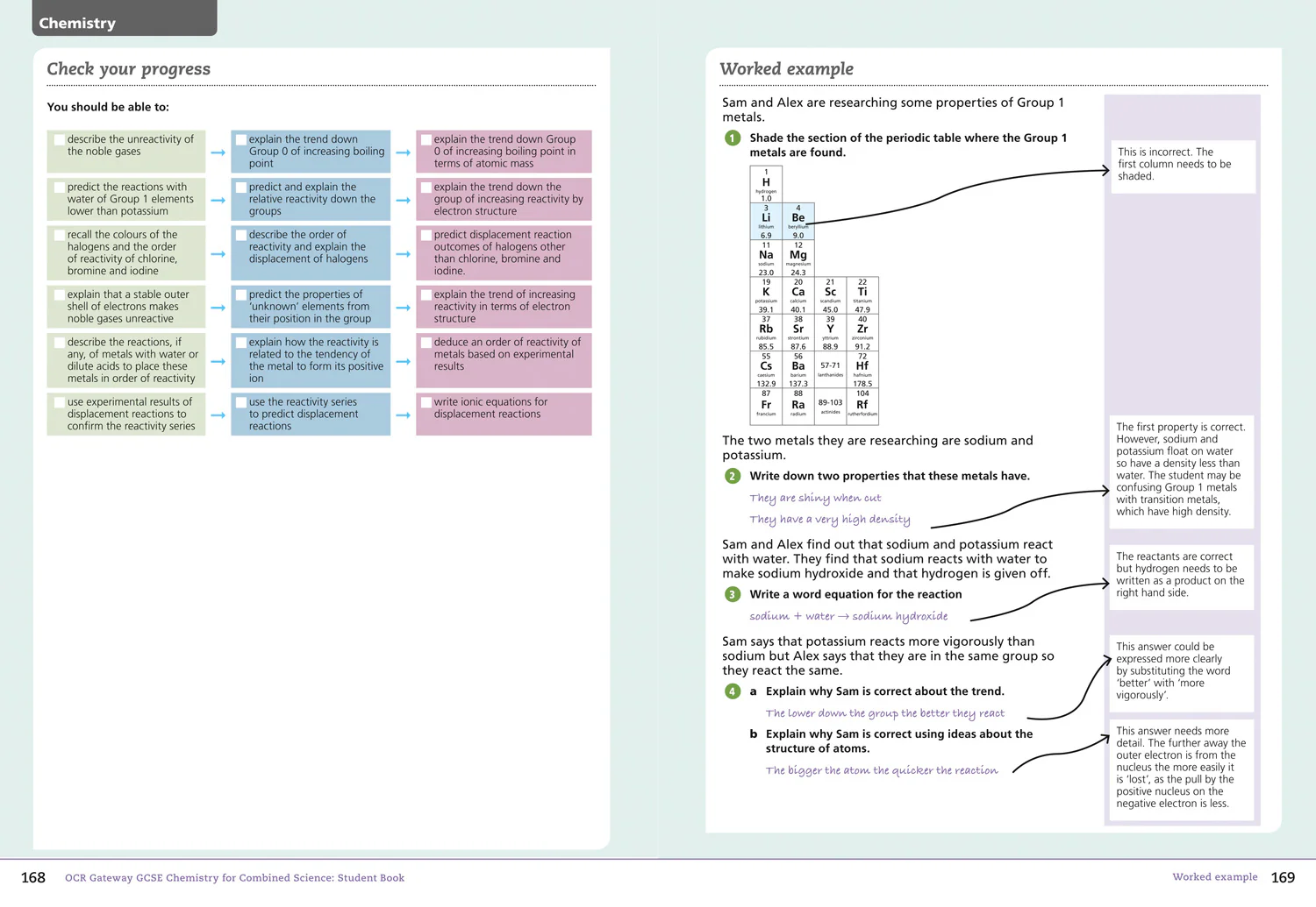 GCSE Science 9-1 - OCR Gateway GCSE Chemistry for Combined Science 9-1 Student Book - Image 5