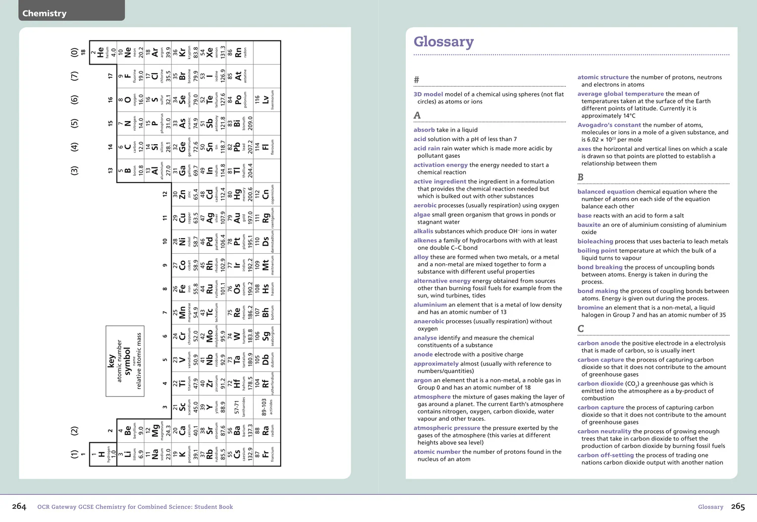 GCSE Science 9-1 - OCR Gateway GCSE Chemistry for Combined Science 9-1 Student Book - Image 7