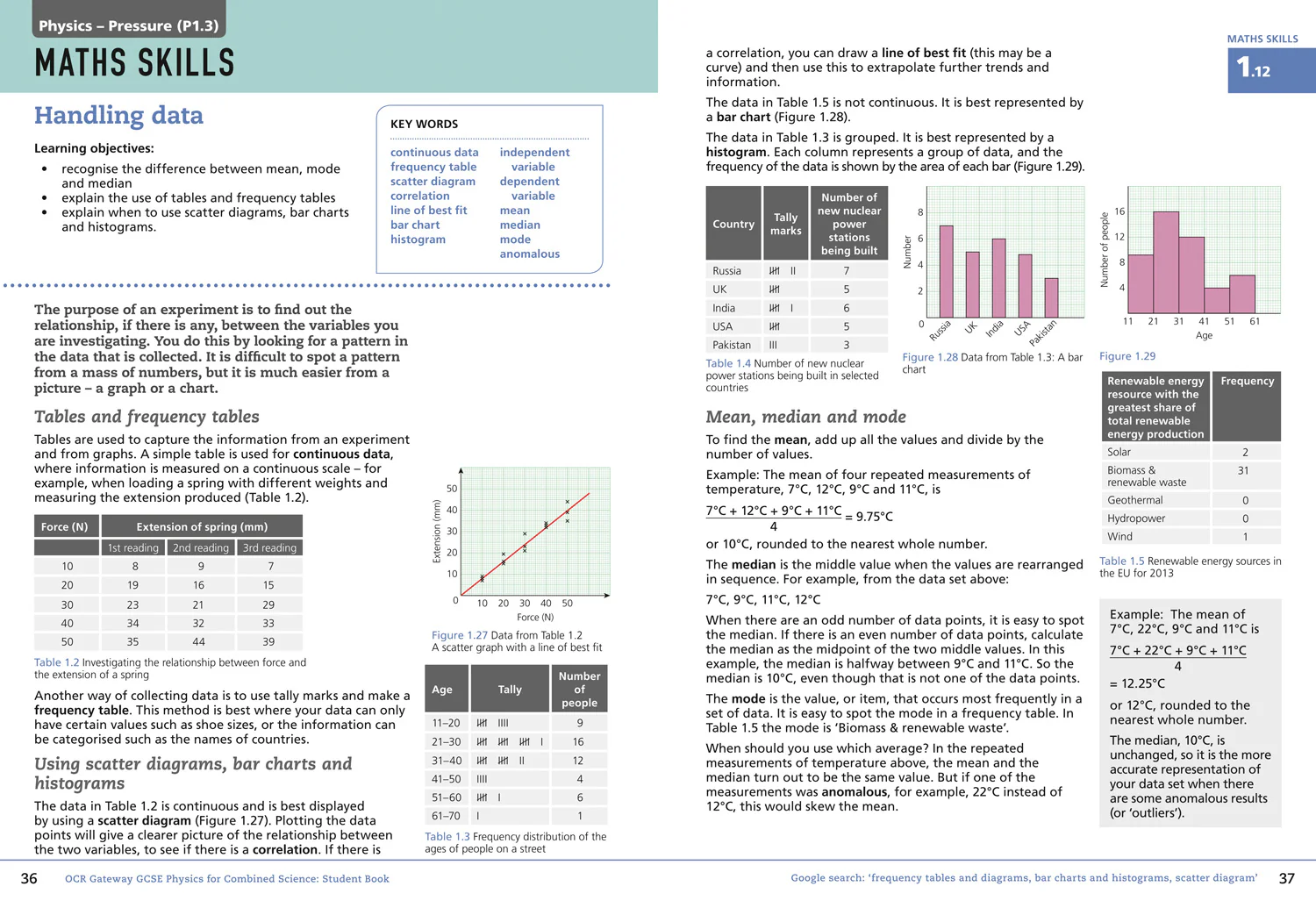 GCSE Science 9-1 - OCR Gateway GCSE Physics for Combined Science 9-1 Student Book - Image 3