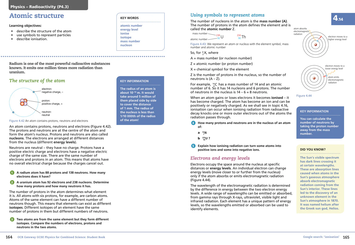 GCSE Science 9-1 - OCR Gateway GCSE Physics for Combined Science 9-1 Student Book - Image 6