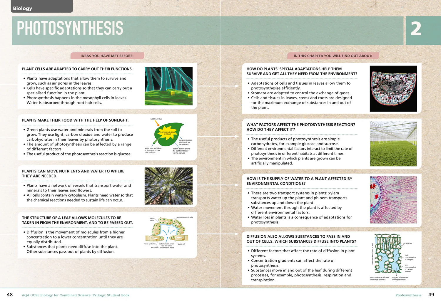 GCSE Science 9-1 - AQA GCSE Biology for Combined Science: Trilogy 9-1 Student Book - Image 2