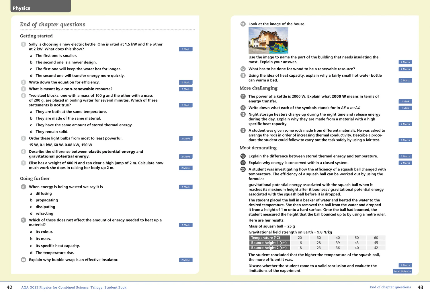 GCSE Science 9-1 - AQA GCSE Physics for Combined Science: Trilogy 9-1 Student Book - Image 3