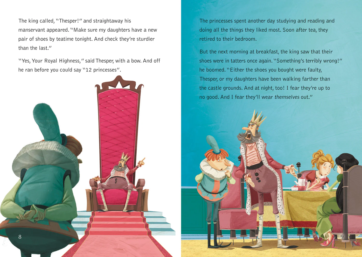 Collins Big Cat - The Twelve Dancing Princesses: Band 13/Topaz - Image 3