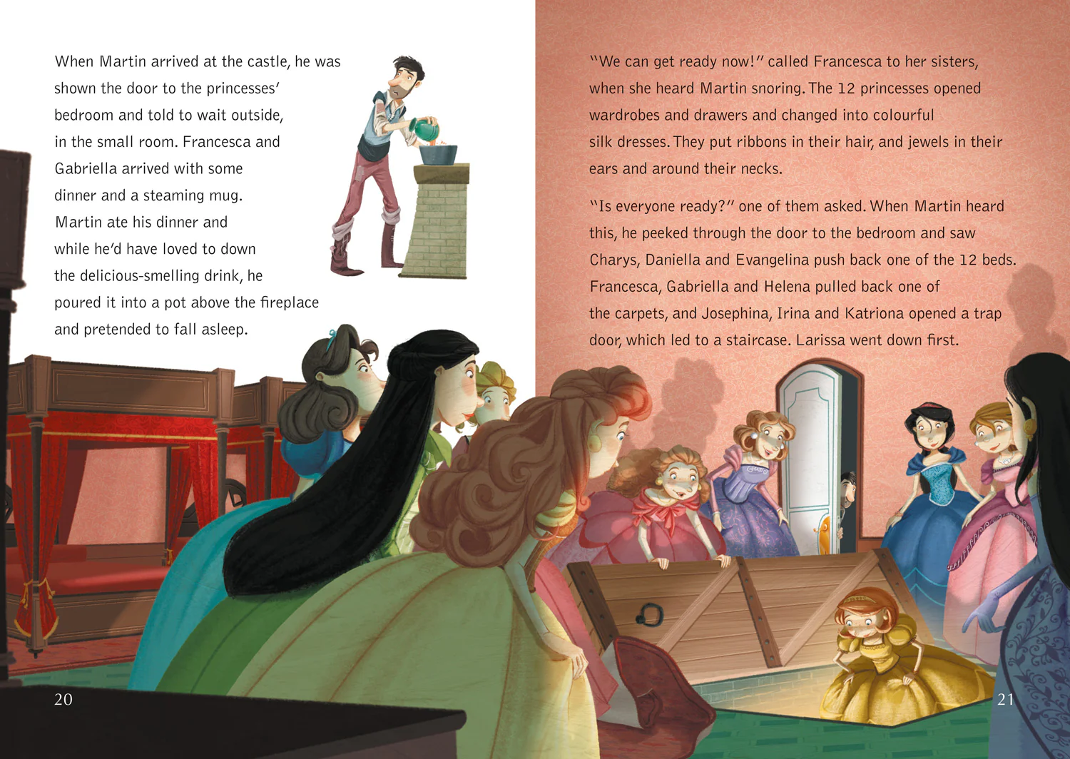 Collins Big Cat - The Twelve Dancing Princesses: Band 13/Topaz - Image 5