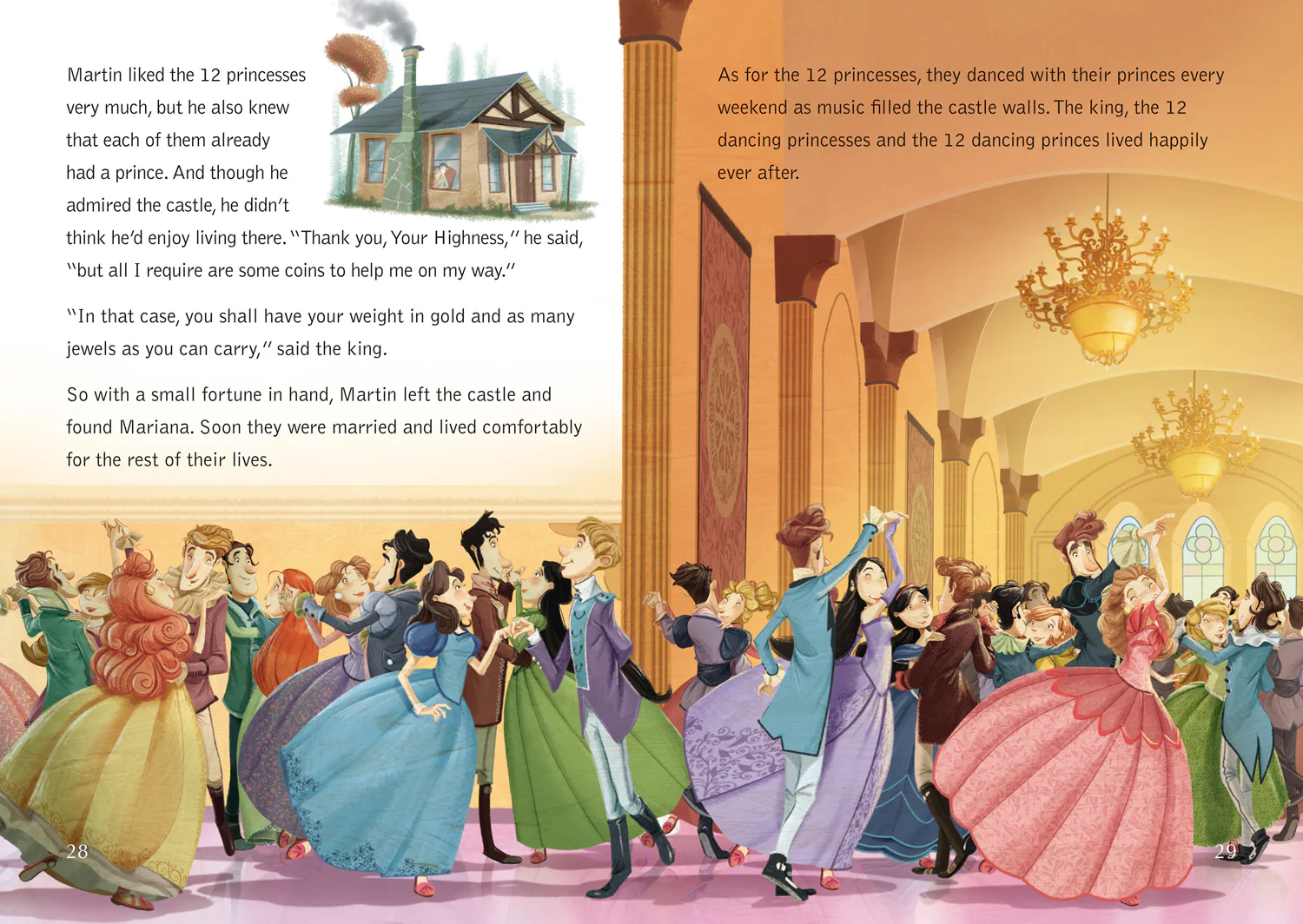 Collins Big Cat - The Twelve Dancing Princesses: Band 13/Topaz - Image 7