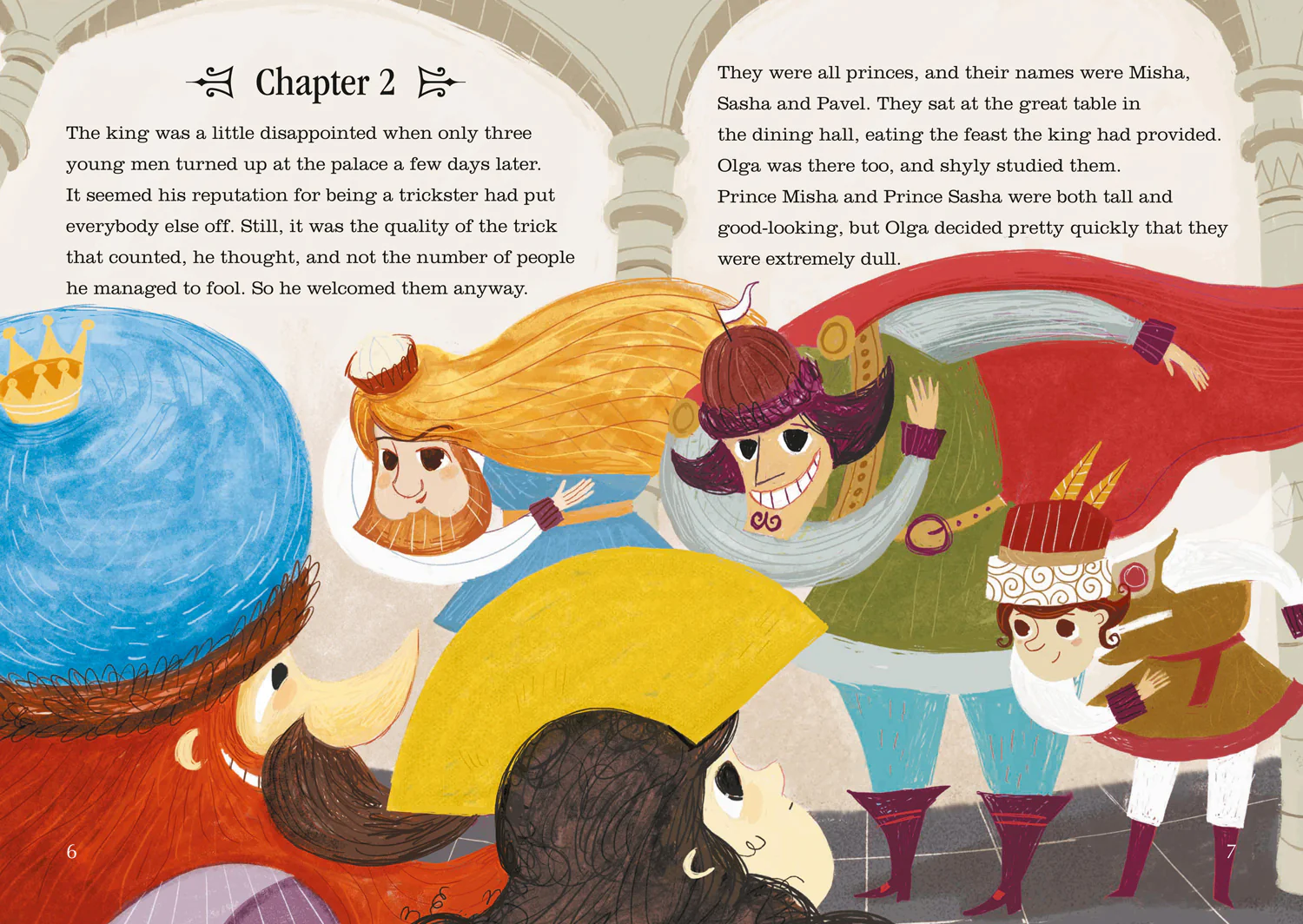 Collins Big Cat - The King Who Thought He Was Clever: A Folk Tale from Russia: Band 14/Ruby - Image 2
