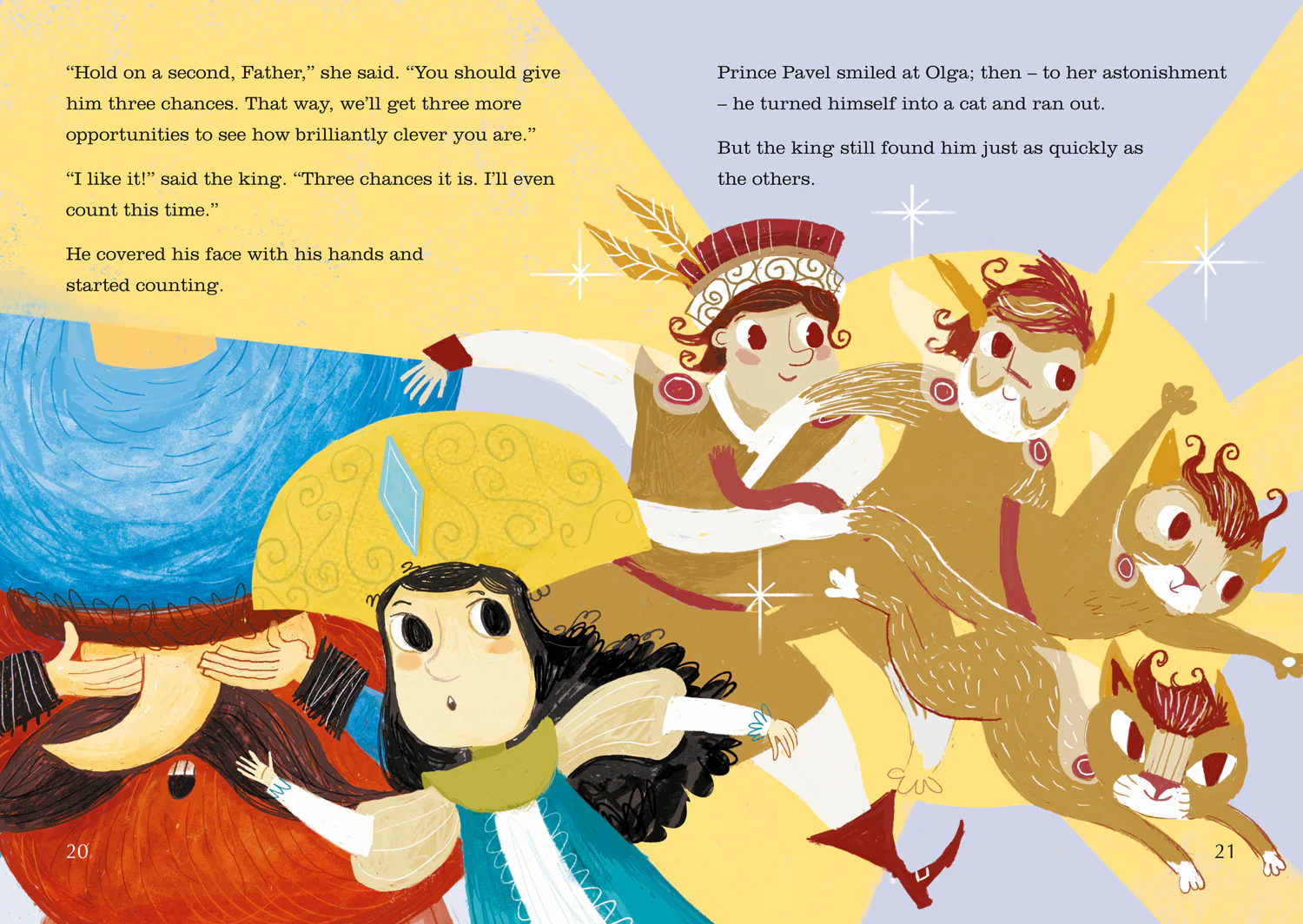 Collins Big Cat - The King Who Thought He Was Clever: A Folk Tale from Russia: Band 14/Ruby - Image 3