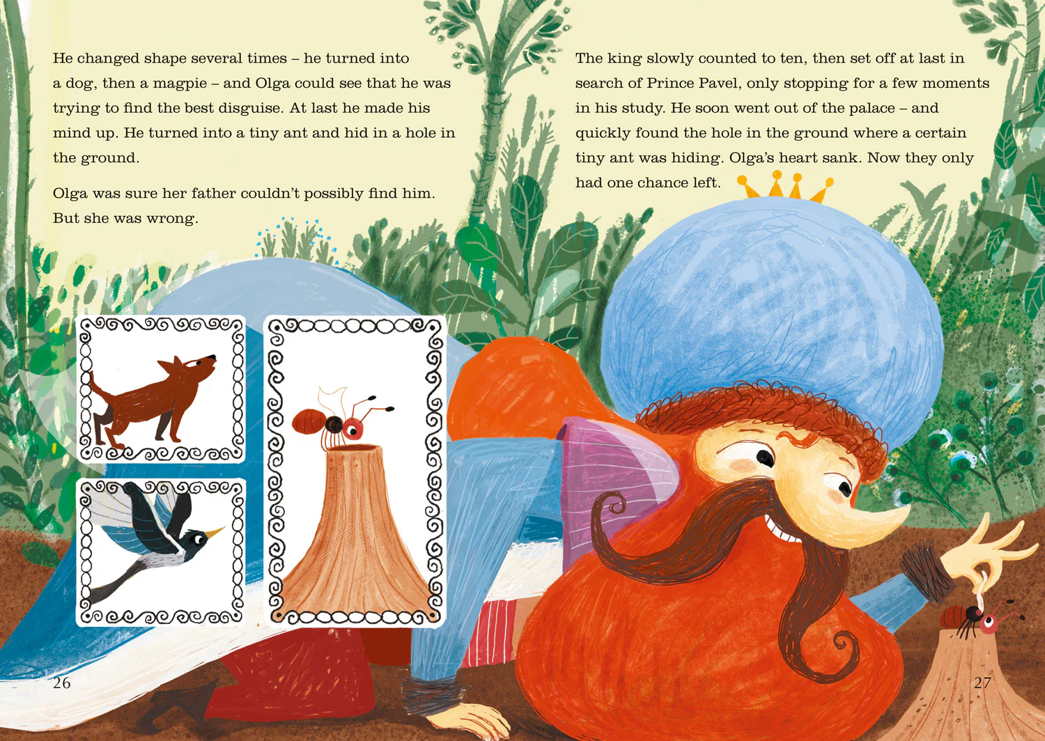 Collins Big Cat - The King Who Thought He Was Clever: A Folk Tale from Russia: Band 14/Ruby - Image 5
