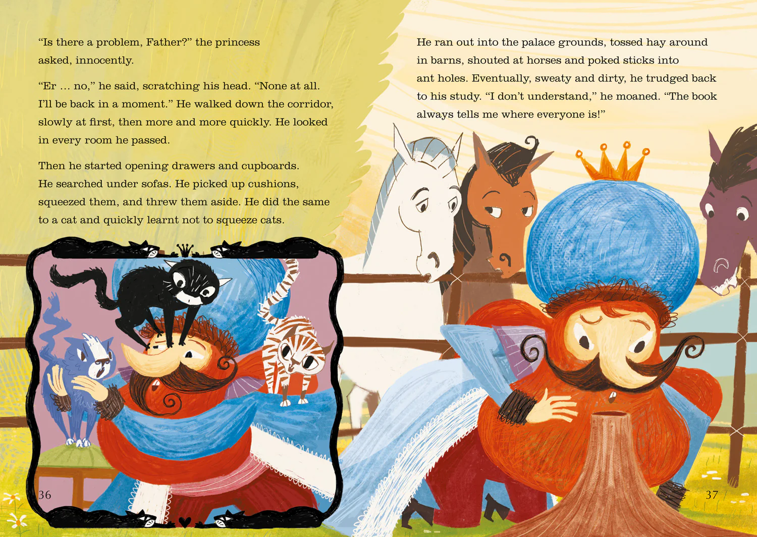 Collins Big Cat - The King Who Thought He Was Clever: A Folk Tale from Russia: Band 14/Ruby - Image 6