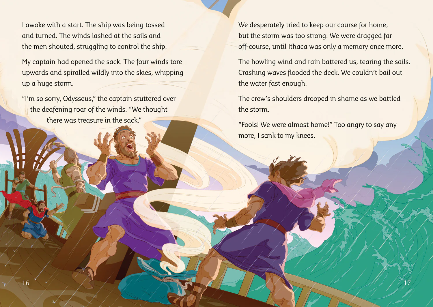 Collins Big Cat - The Journey of Odysseus: Band 15/Emerald - Image 3