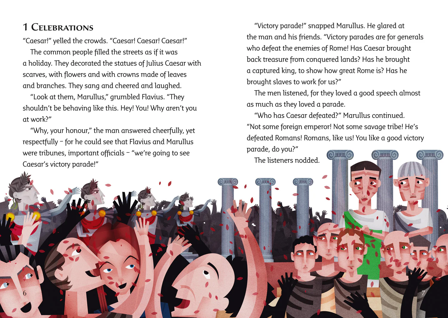 Collins Big Cat - The Fall of Julius Caesar: Band 17/Diamond - Image 2