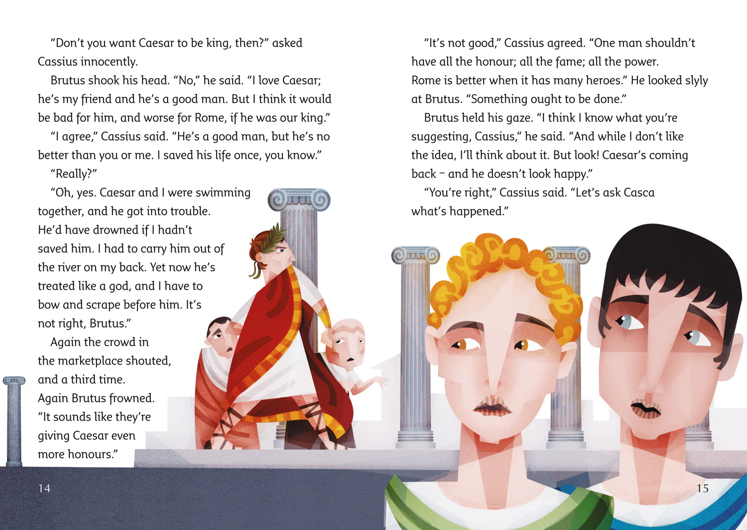 Collins Big Cat - The Fall of Julius Caesar: Band 17/Diamond - Image 3