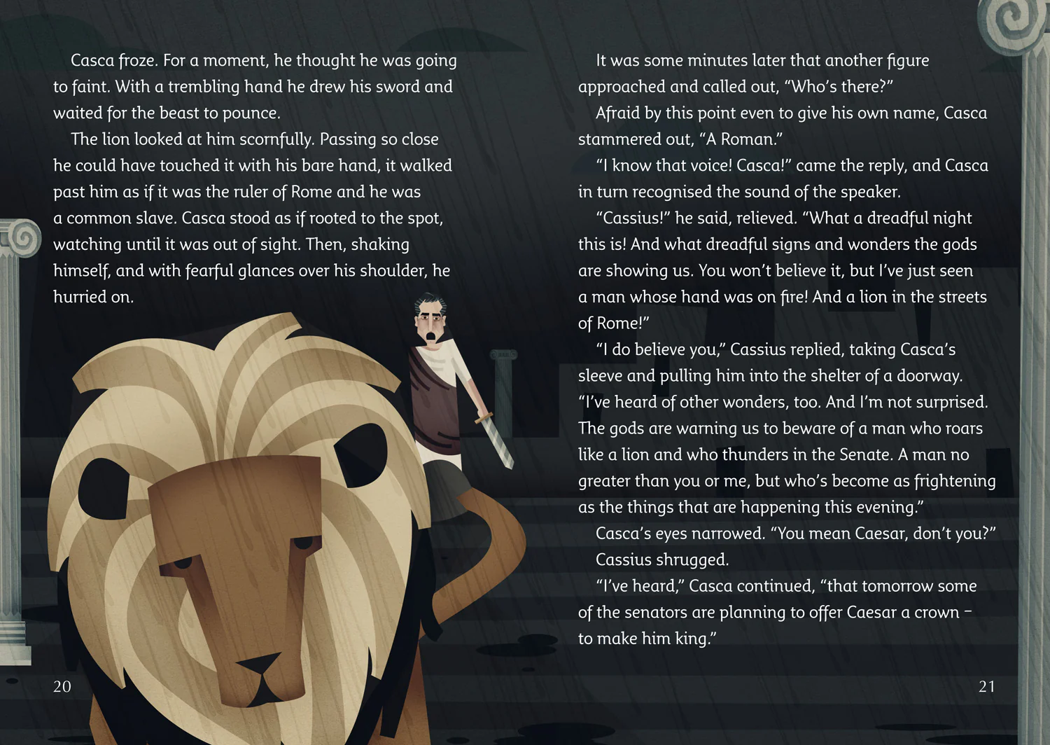 Collins Big Cat - The Fall of Julius Caesar: Band 17/Diamond - Image 4