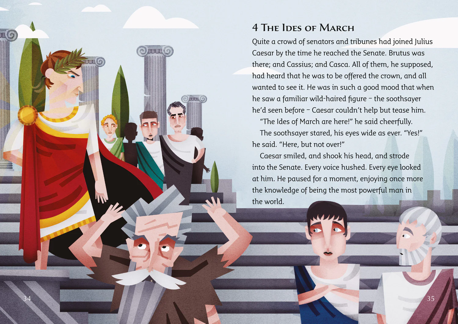 Collins Big Cat - The Fall of Julius Caesar: Band 17/Diamond - Image 6
