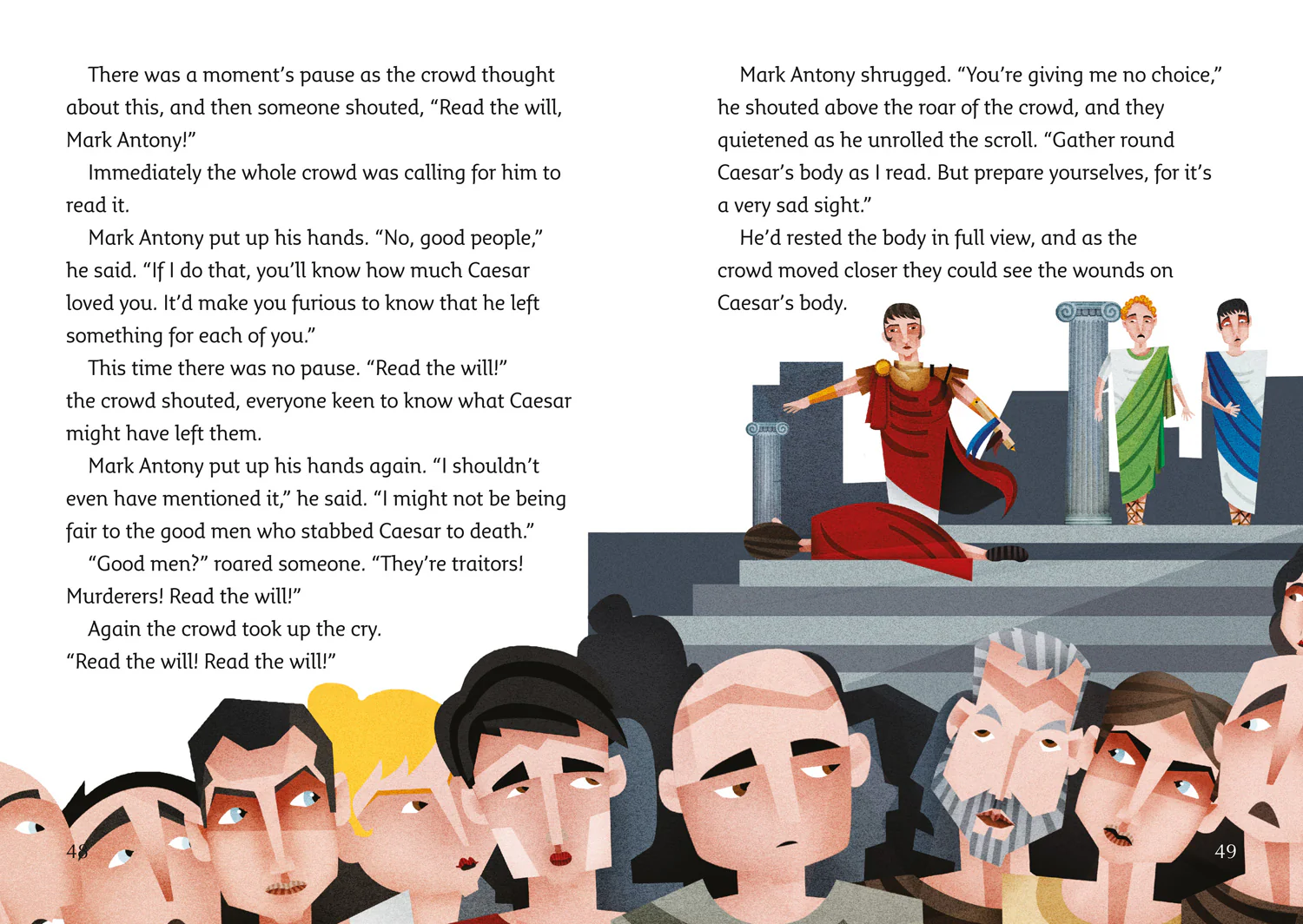 Collins Big Cat - The Fall of Julius Caesar: Band 17/Diamond - Image 7