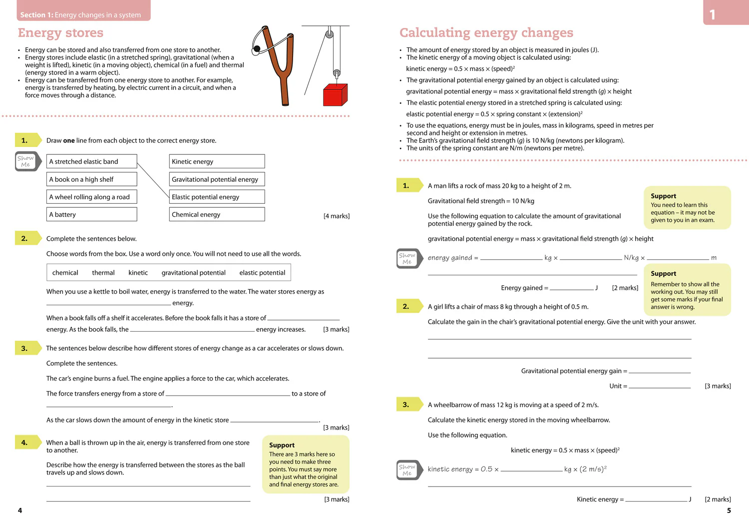 GCSE Science 9-1 - AQA GCSE 9-1 Physics for Combined Science Grade 1−3 Workbook - Image 3