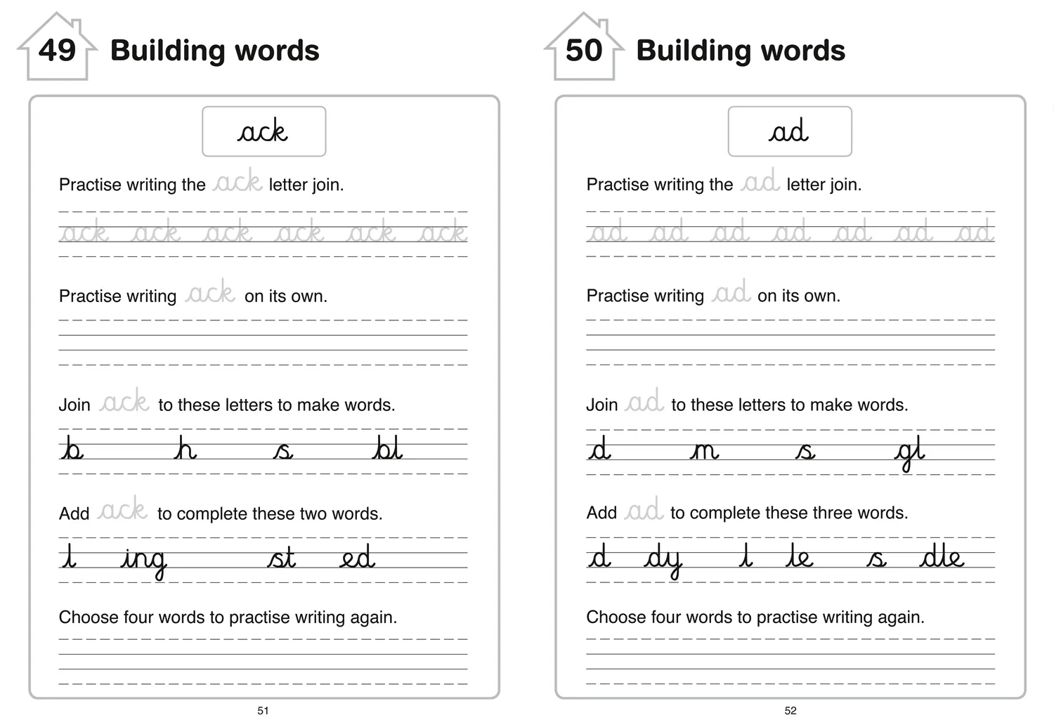 Treasure House - Handwriting Workbook 1 - Image 2
