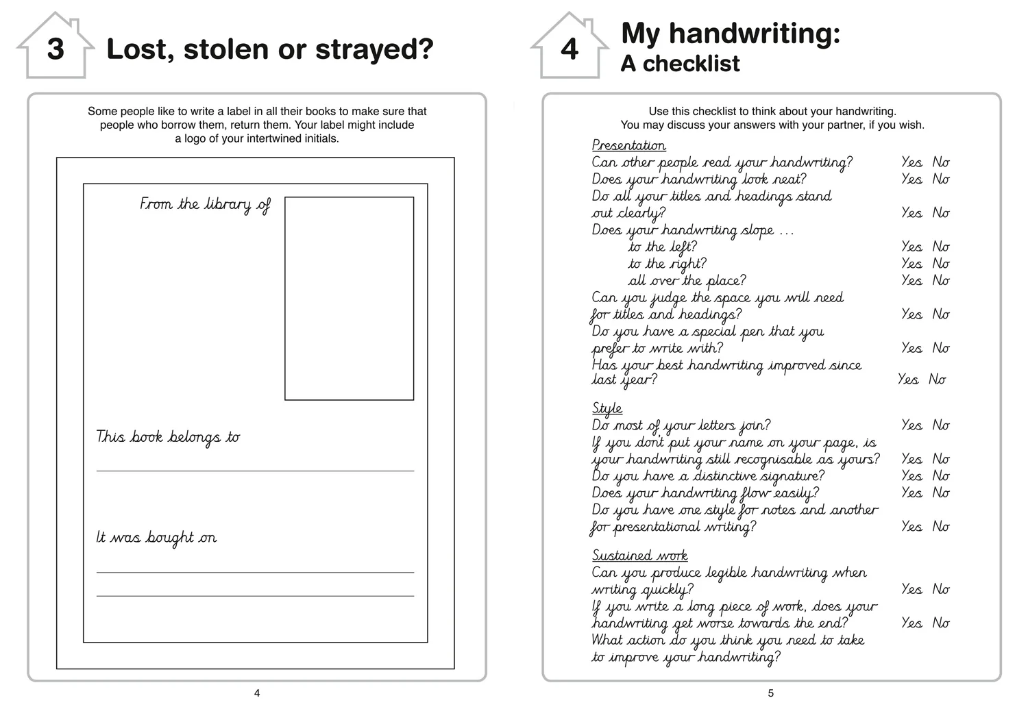 Treasure House - Handwriting Workbook 6 - Image 2
