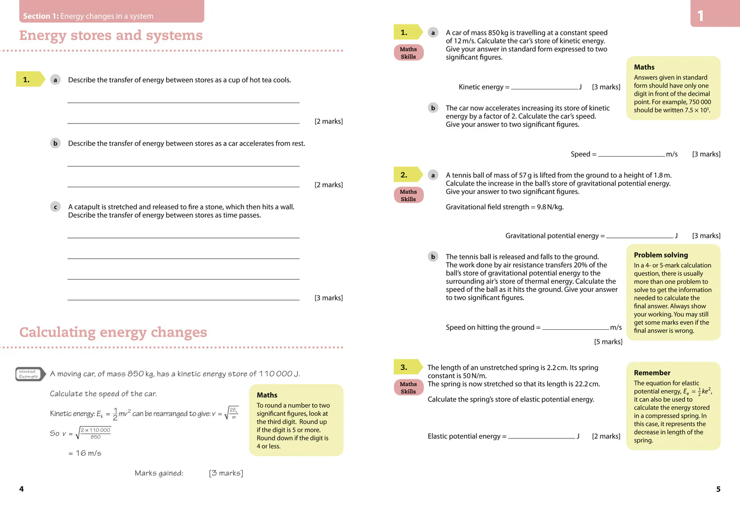 GCSE Science (9–1) - AQA GCSE (9–1) Physics Achieve Grade 8–9 Workbook - Image 4