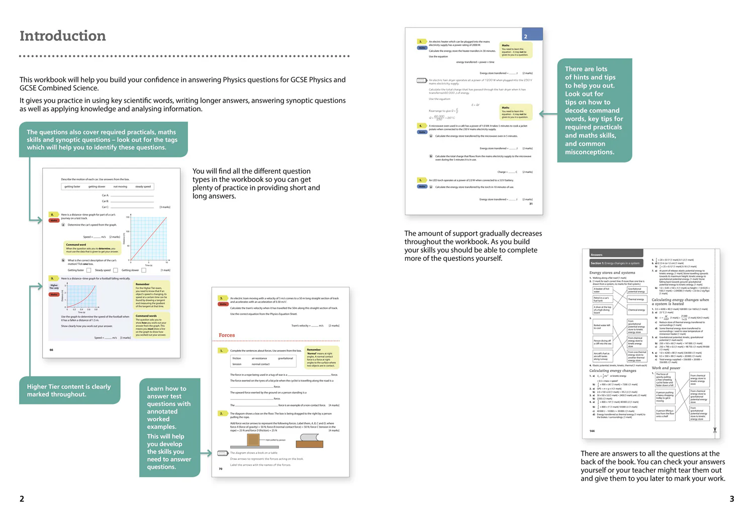 GCSE Science 9-1 - AQA GCSE Physics 9-1 Grade 5 Booster Workbook - Image 3