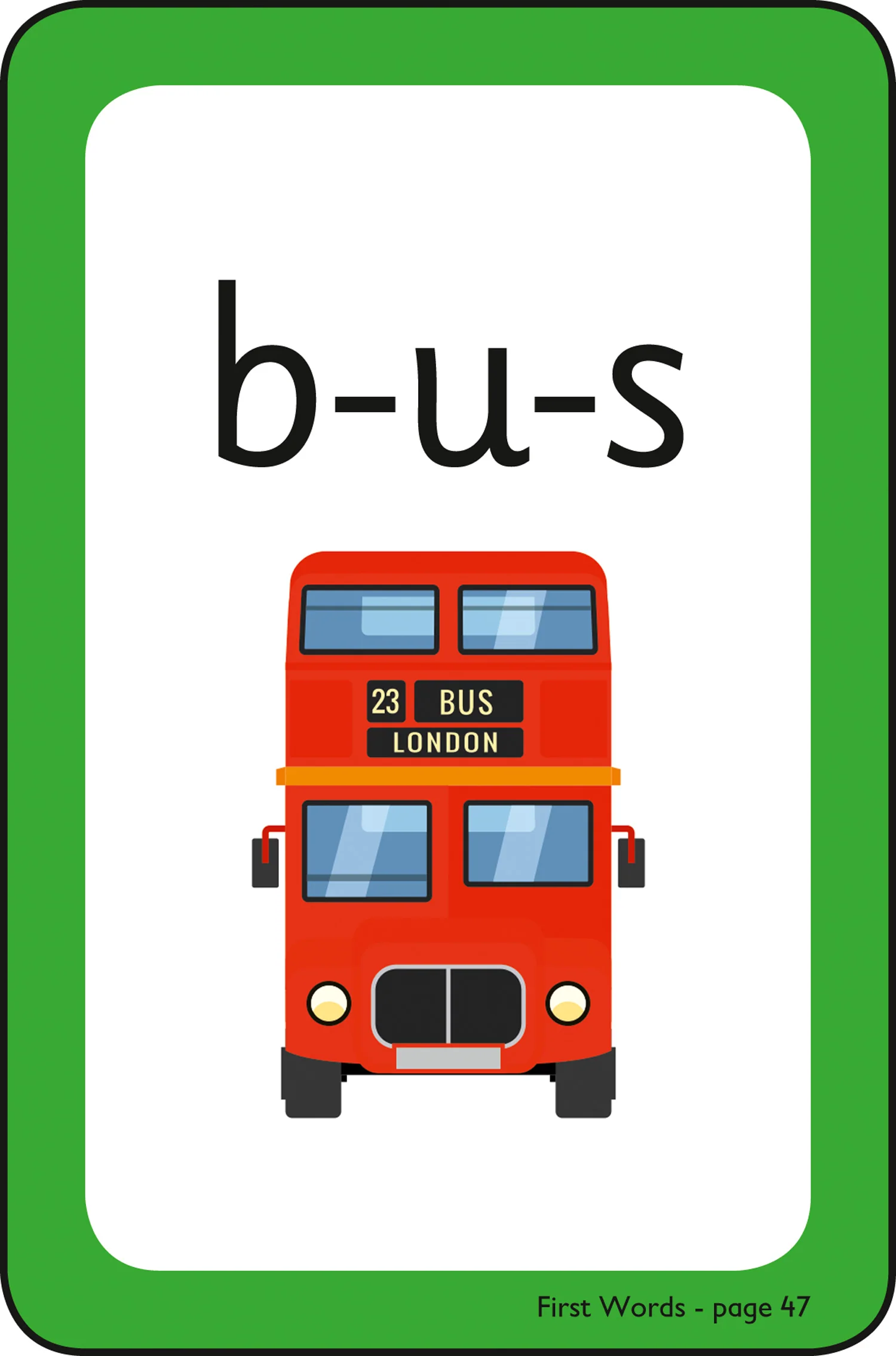Collins Easy Learning Preschool - First Words Flashcards: Ideal for home learning - Image 4