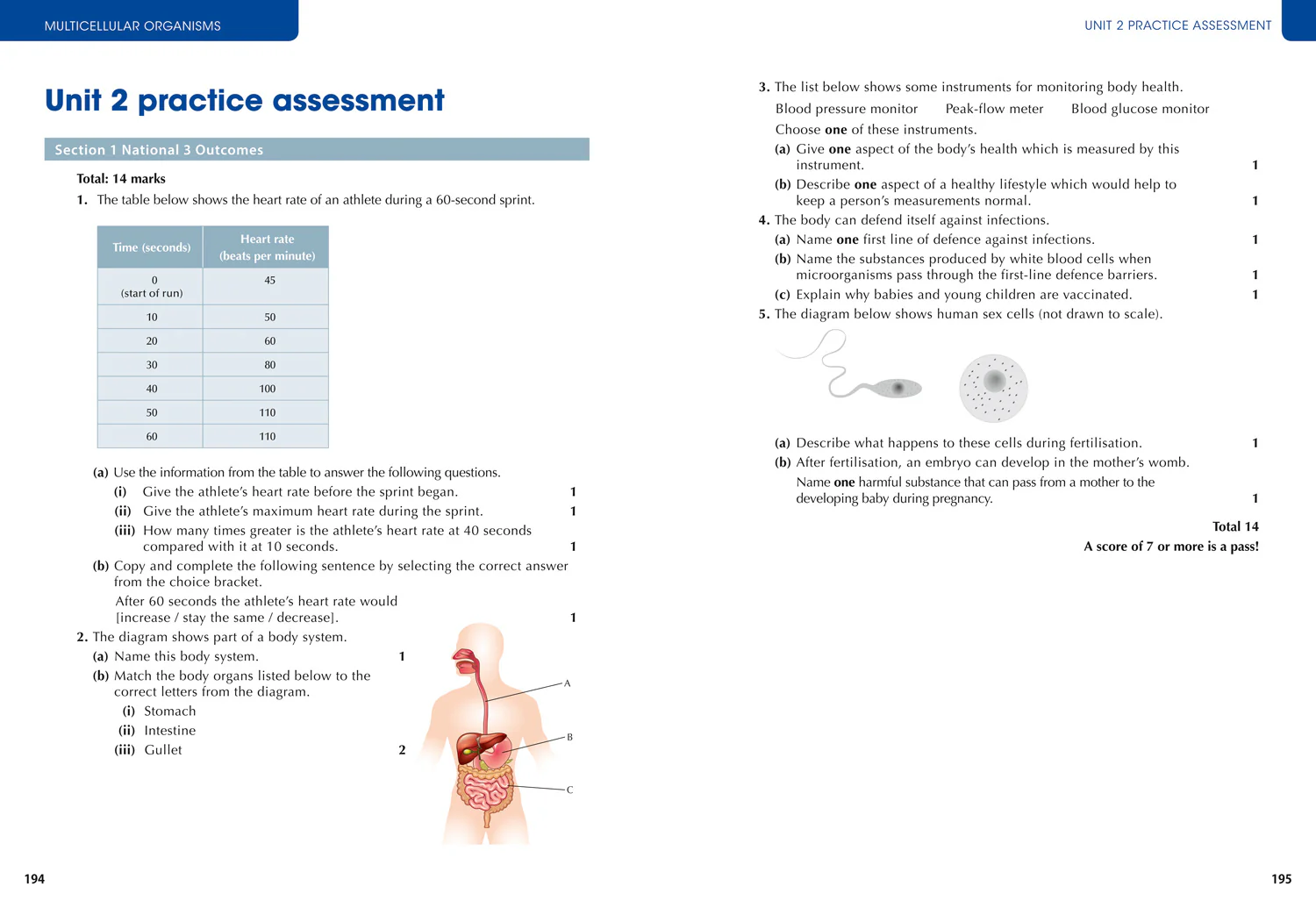 Leckie Student Book - S1 to National 4 Biology: Comprehensive textbook for the CfE - Image 3