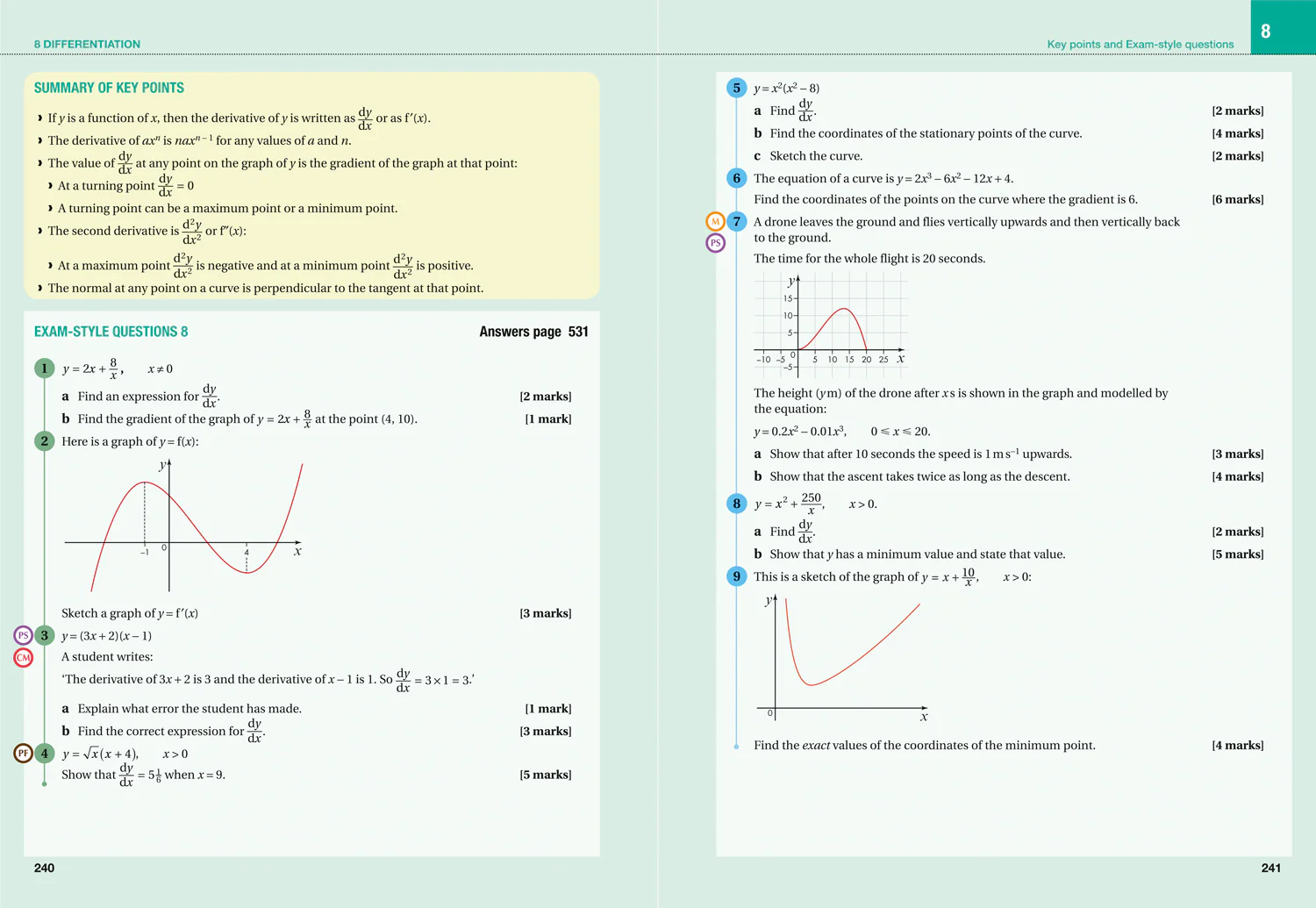 Collins Edexcel A Level Mathematics - Edexcel A Level Mathematics Student Book Year 1 and AS - Image 5