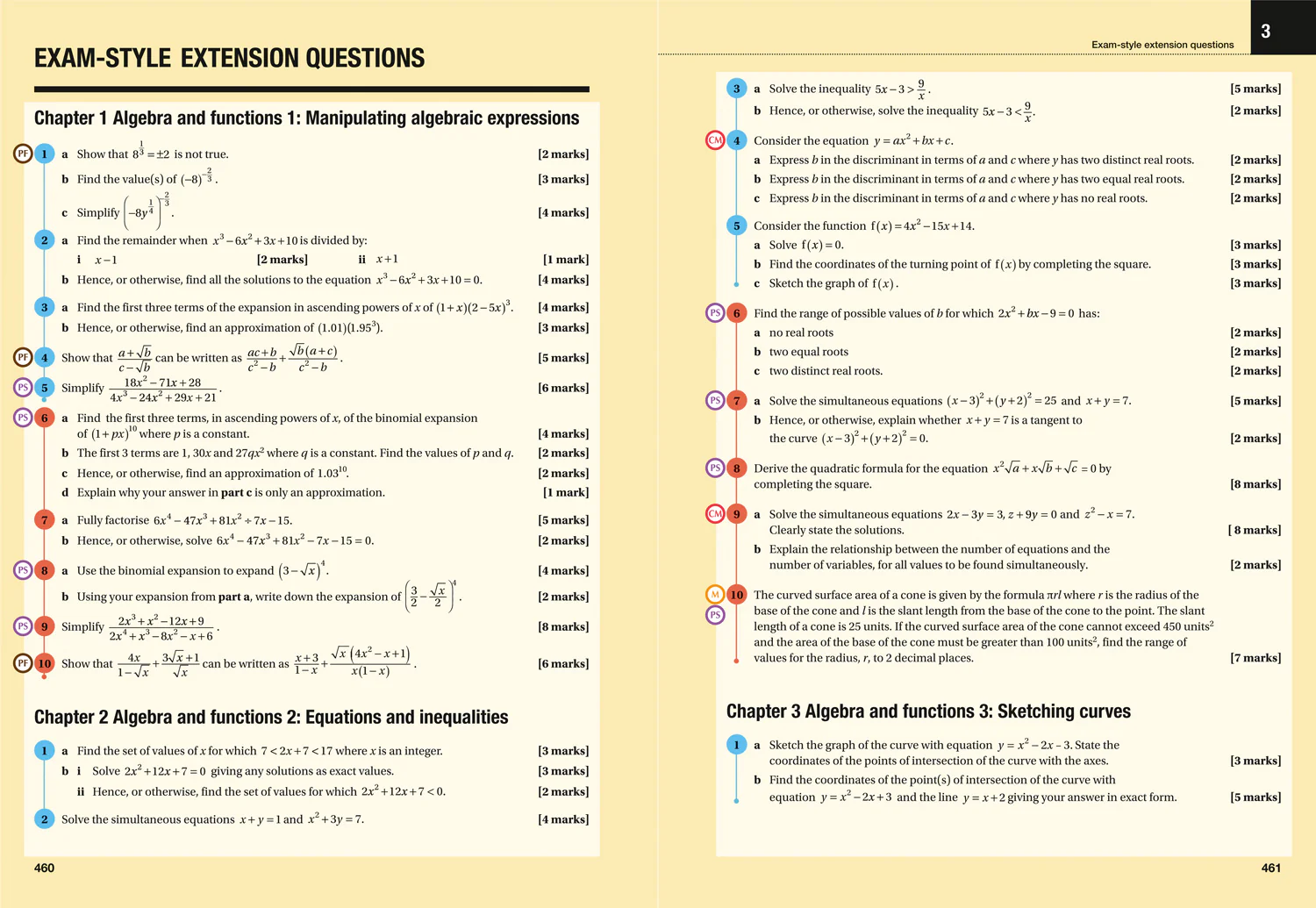 Collins Edexcel A Level Mathematics - Edexcel A Level Mathematics Student Book Year 1 and AS - Image 6