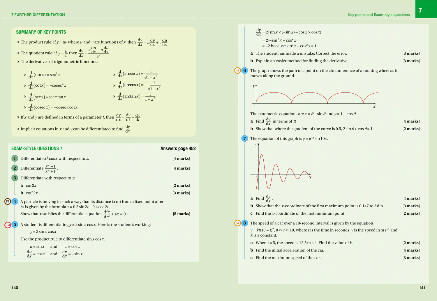 Collins Edexcel A Level Mathematics - Edexcel A Level Mathematics Student Book Year 2 - Image 3