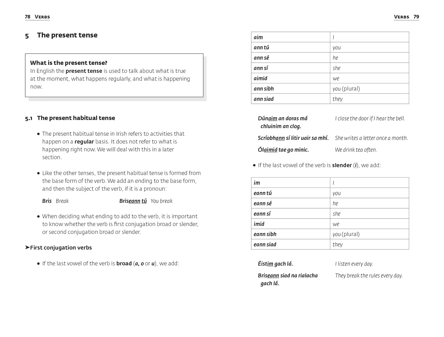 Collins Easy Learning - Easy Learning Irish Grammar: Trusted support for learning (Second edition) - Image 2