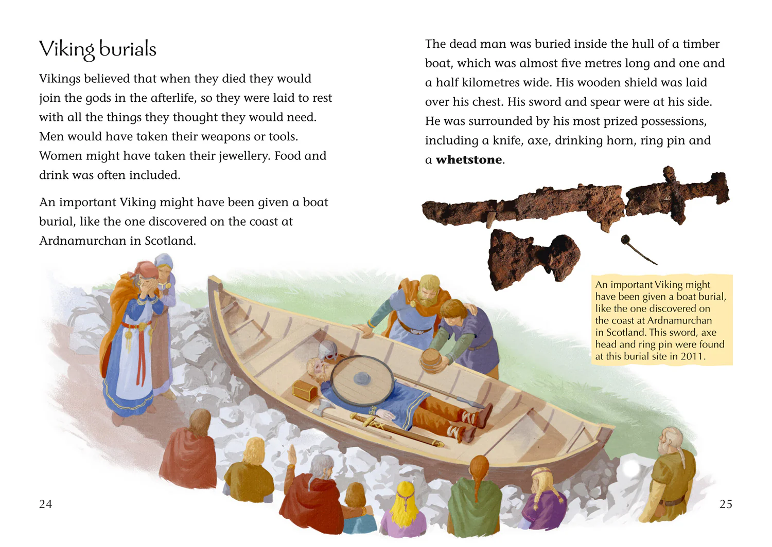 Collins Big Cat - Vikings in Britain: Band 14/Ruby - Image 4