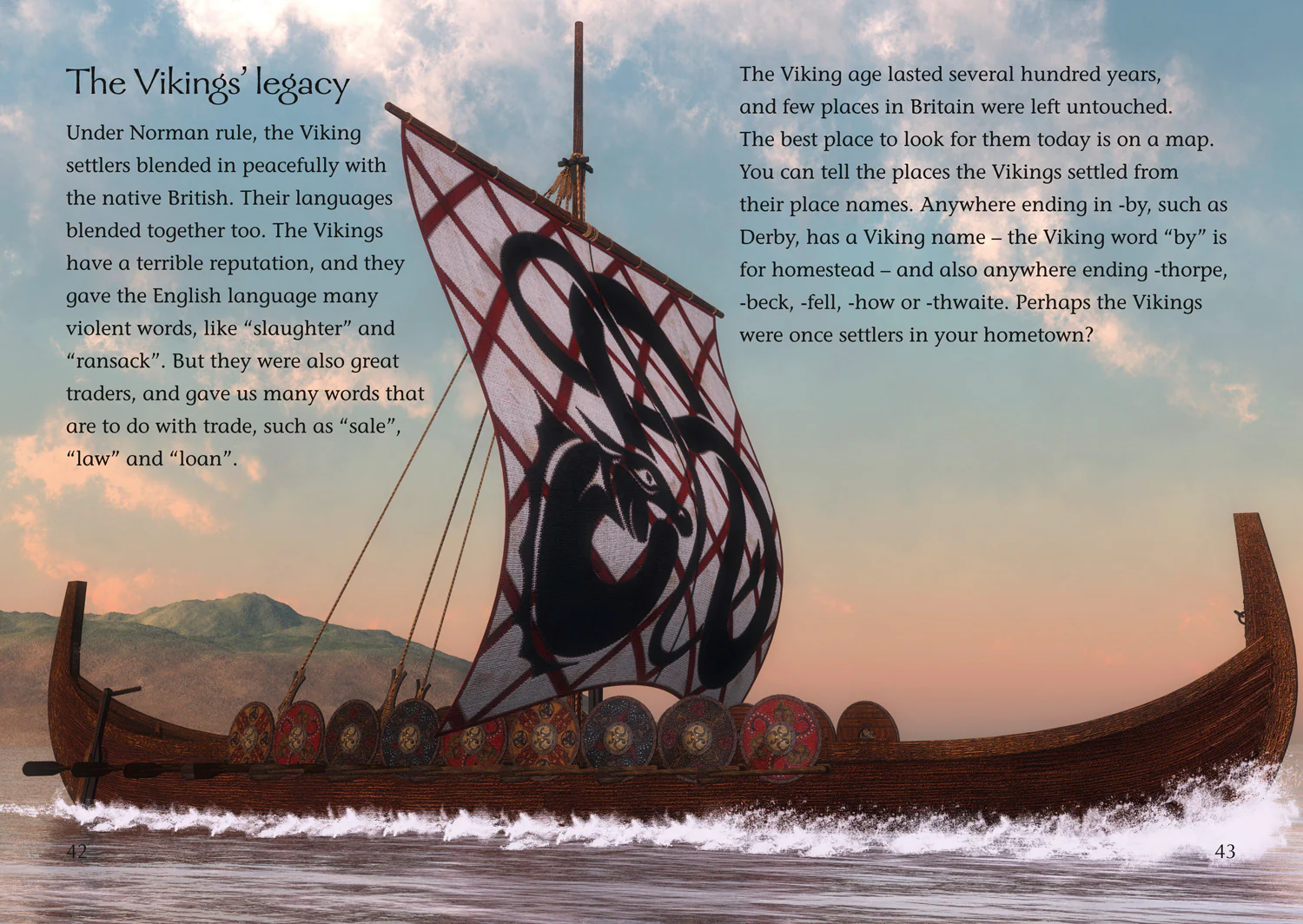 Collins Big Cat - Vikings in Britain: Band 14/Ruby - Image 7