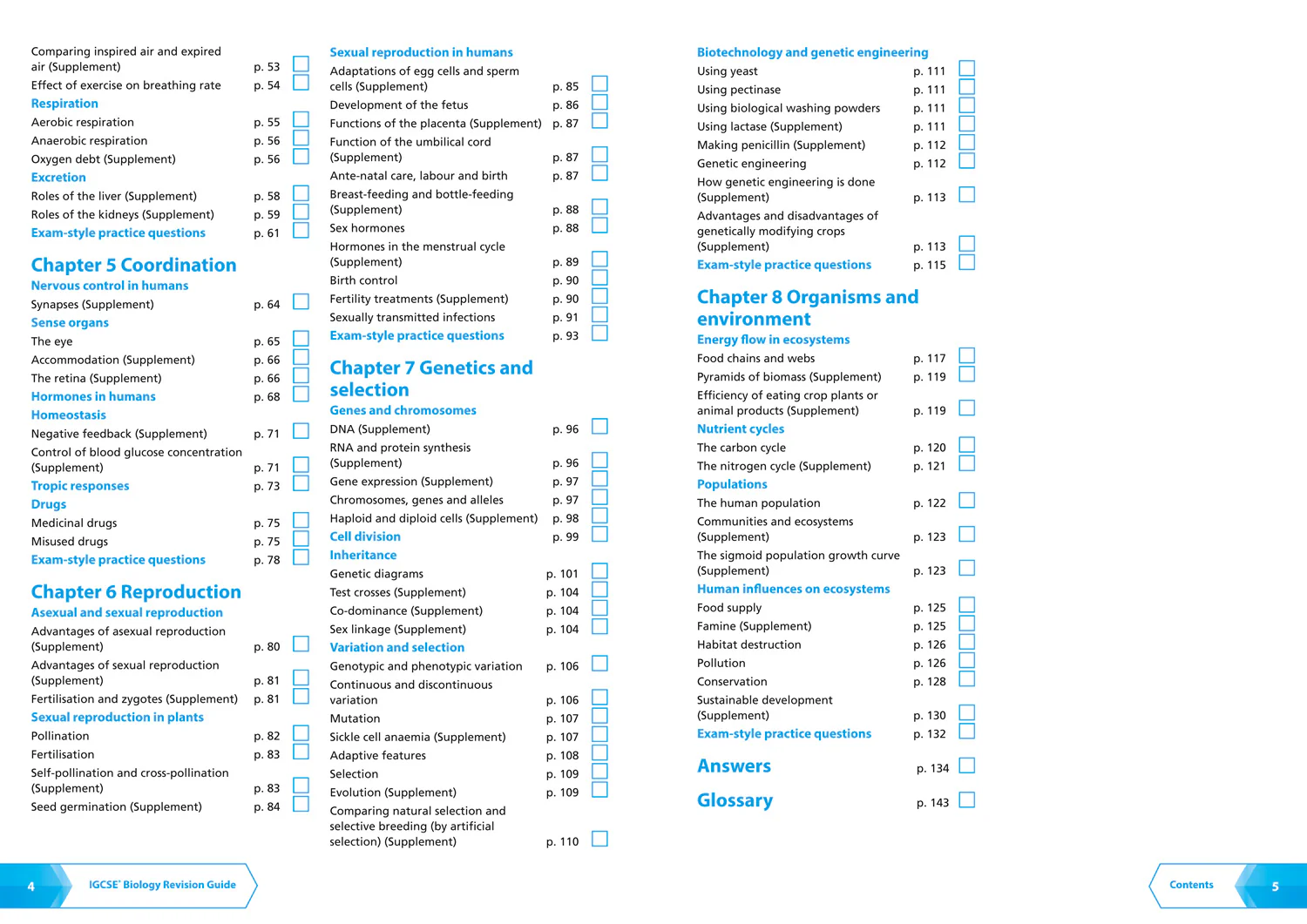 Letts Cambridge IGCSE™ Revision - Cambridge IGCSE™ Biology Revision Guide - Image 3