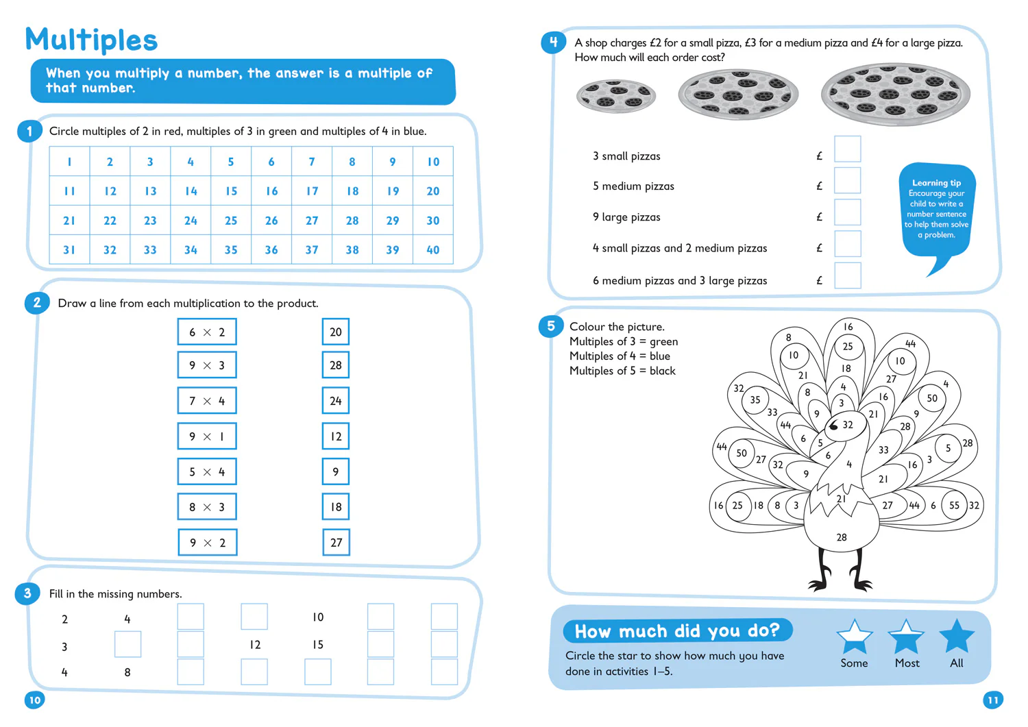 Collins Easy Learning KS2 - Multiplication & Division Bumper Book Ages 7-9: Ideal for home learning - Image 4