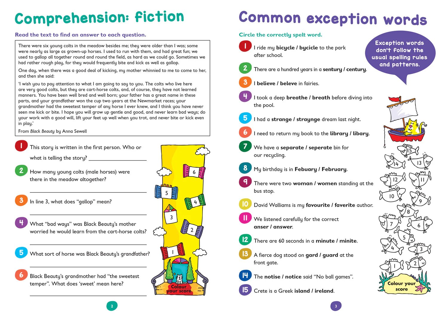 Collins Easy Learning KS2 - English Quick Quizzes Ages 7-9: Ideal for home learning - Image 2