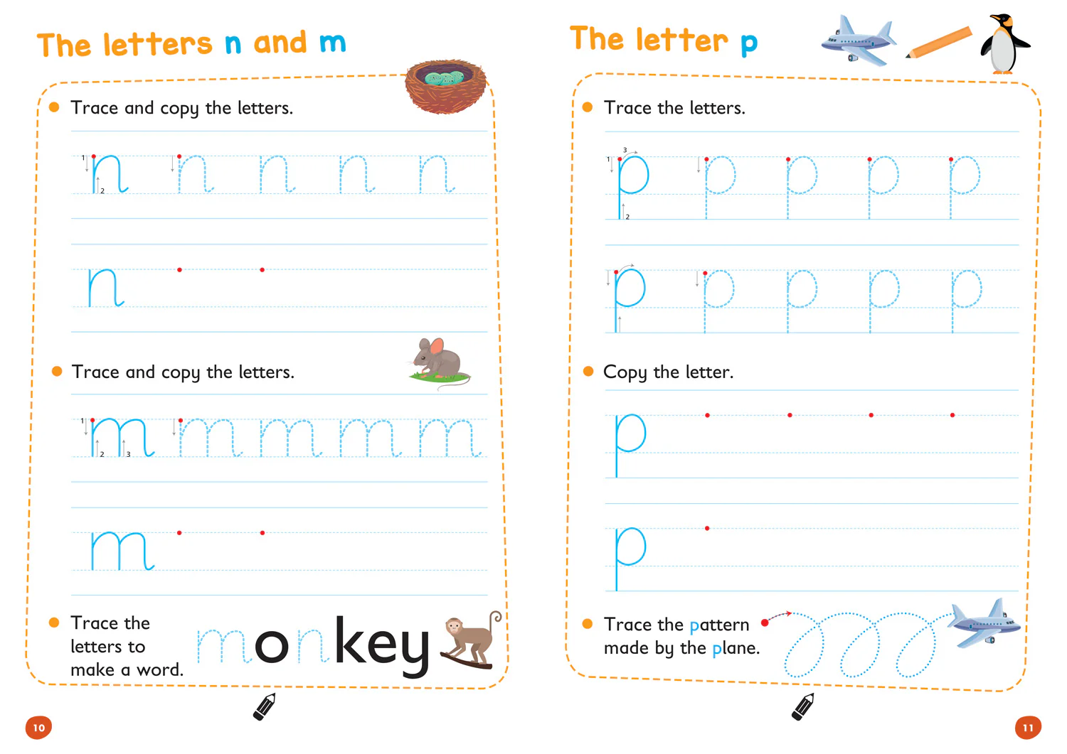 Collins Easy Learning Preschool - Lower Case Letters Age 3-5 Wipe Clean Activity Book: Ideal for home learning - Image 3
