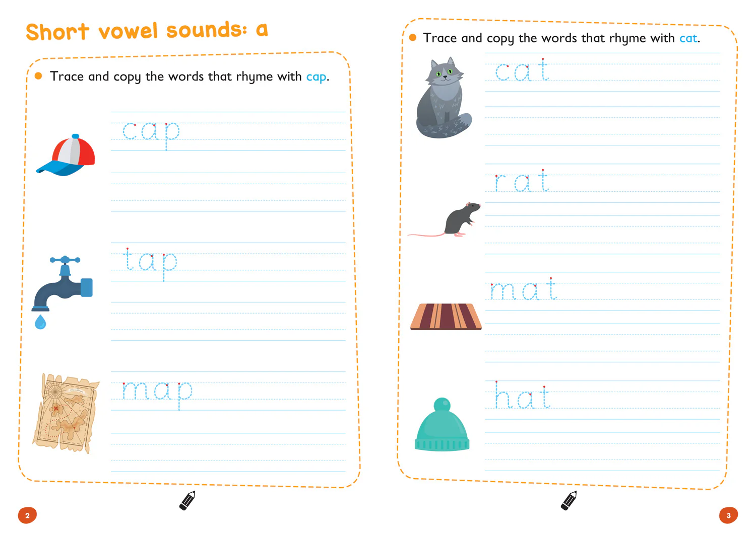 Collins Easy Learning Preschool - First Words Age 3-5 Wipe Clean Activity Book: Ideal for home learning - Image 2
